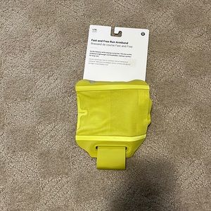 Fast and free run armband